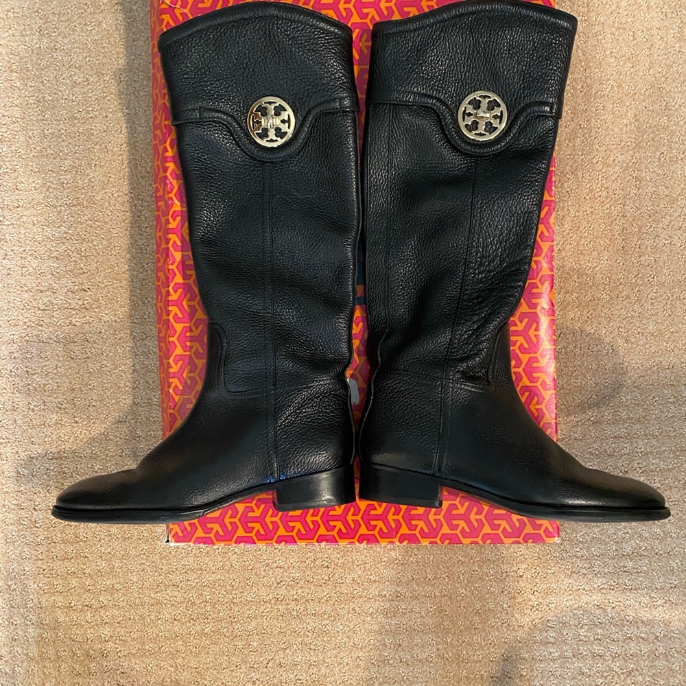 Tory Burch Perfect Condition Selma Riding Boot - Picture 4 of 12
